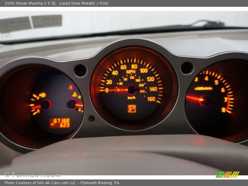 Liquid Silver Metallic / Frost 2006 Nissan Maxima 3.5 SE