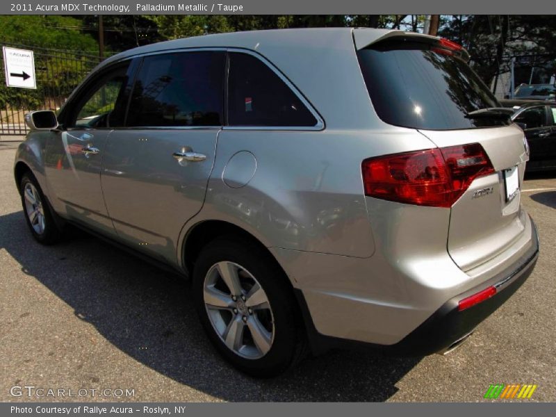 Palladium Metallic / Taupe 2011 Acura MDX Technology