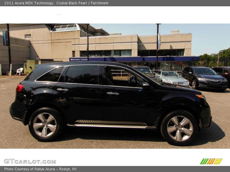Crystal Black Pearl / Parchment 2011 Acura MDX Technology
