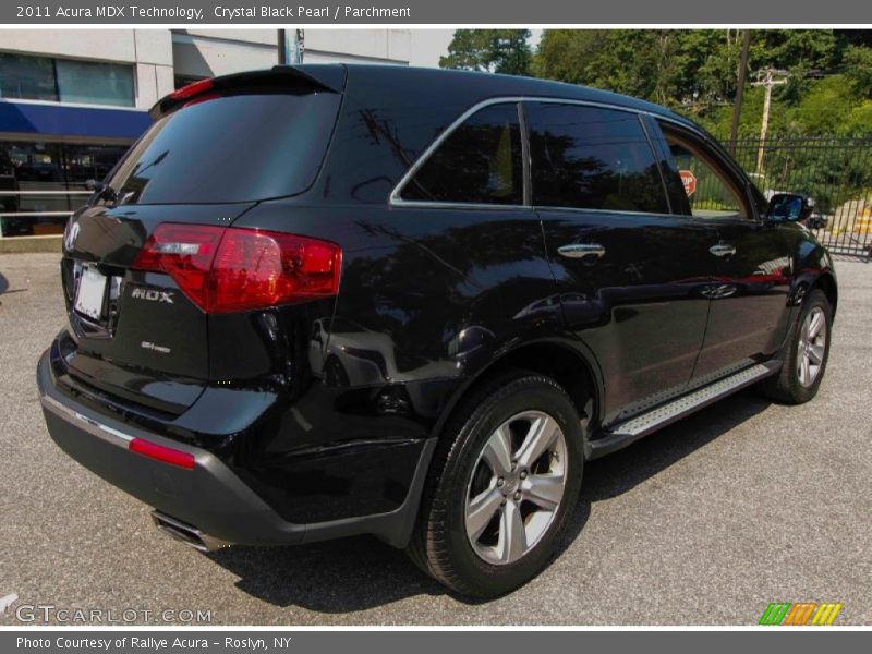 Crystal Black Pearl / Parchment 2011 Acura MDX Technology