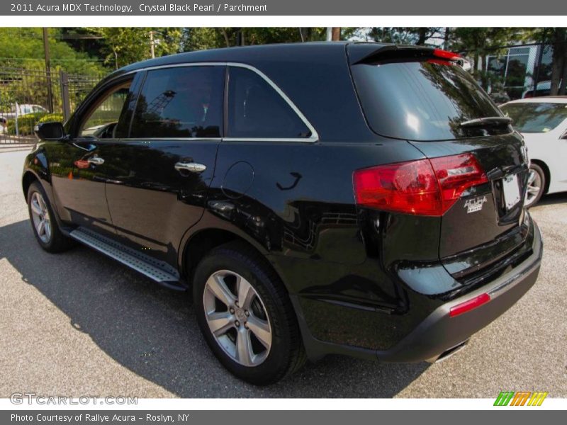 Crystal Black Pearl / Parchment 2011 Acura MDX Technology