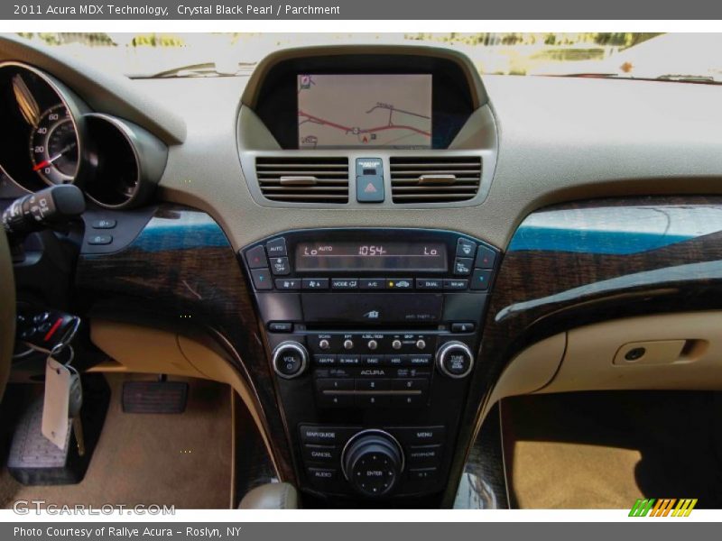 Crystal Black Pearl / Parchment 2011 Acura MDX Technology