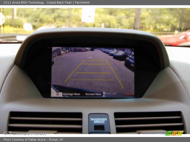 Crystal Black Pearl / Parchment 2011 Acura MDX Technology