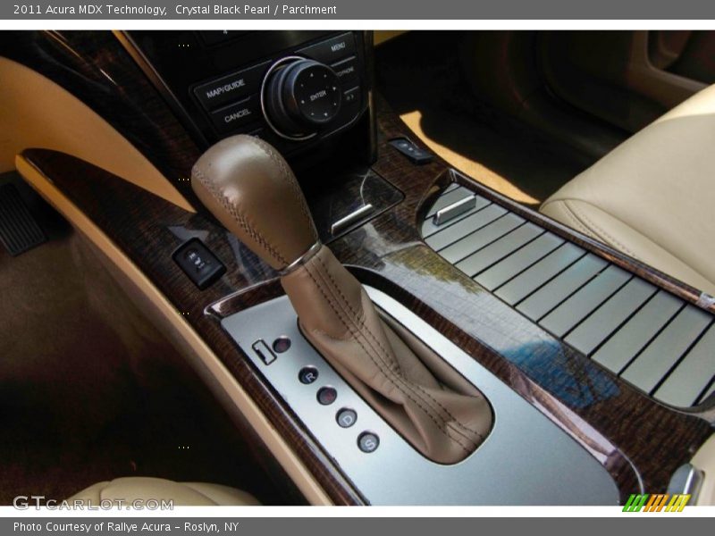 Crystal Black Pearl / Parchment 2011 Acura MDX Technology