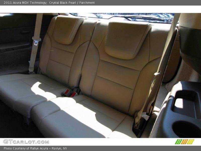 Crystal Black Pearl / Parchment 2011 Acura MDX Technology