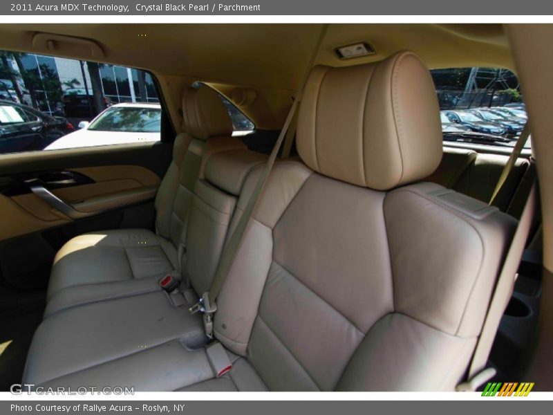 Crystal Black Pearl / Parchment 2011 Acura MDX Technology