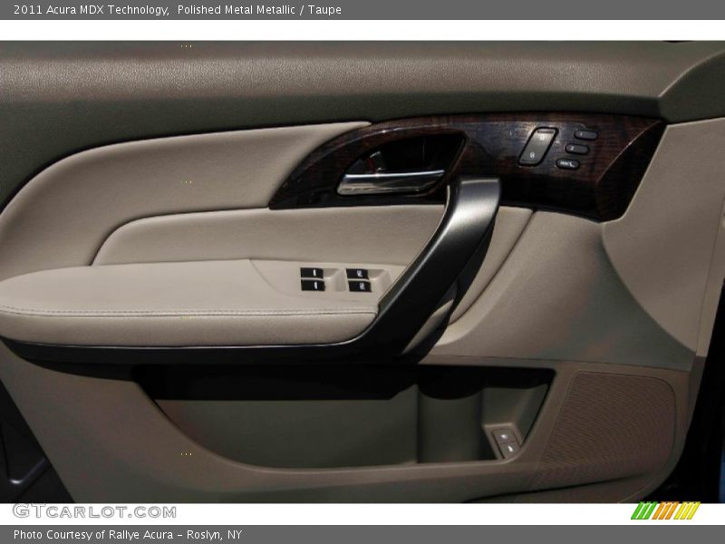 Polished Metal Metallic / Taupe 2011 Acura MDX Technology