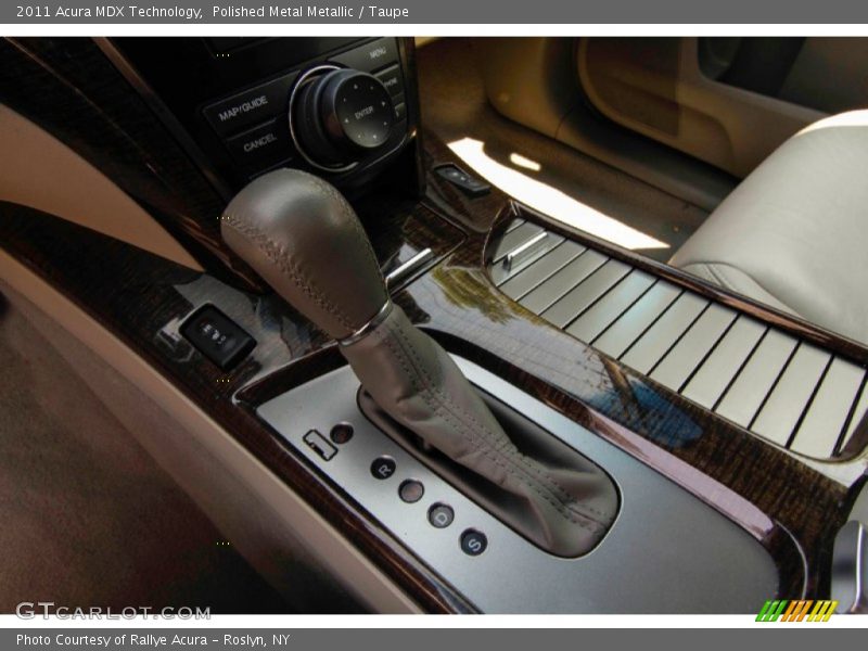Polished Metal Metallic / Taupe 2011 Acura MDX Technology