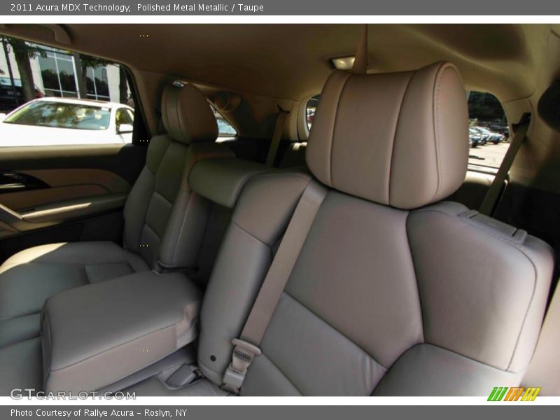 Polished Metal Metallic / Taupe 2011 Acura MDX Technology