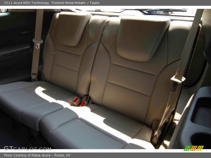 Polished Metal Metallic / Taupe 2011 Acura MDX Technology