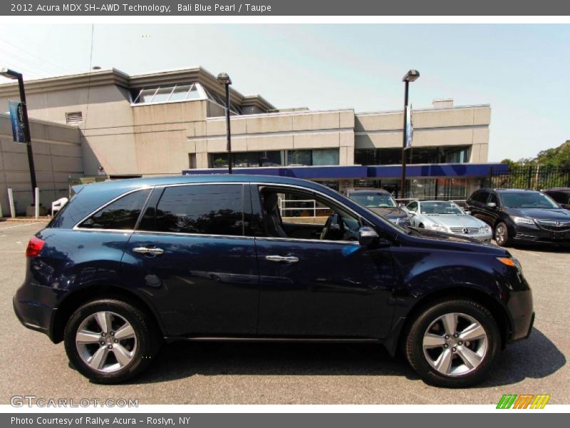 Bali Blue Pearl / Taupe 2012 Acura MDX SH-AWD Technology
