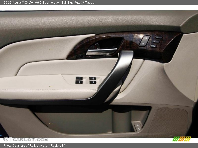 Bali Blue Pearl / Taupe 2012 Acura MDX SH-AWD Technology