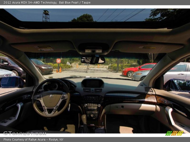 Bali Blue Pearl / Taupe 2012 Acura MDX SH-AWD Technology
