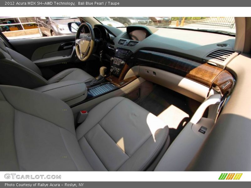 Bali Blue Pearl / Taupe 2012 Acura MDX SH-AWD Technology