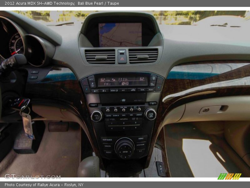 Bali Blue Pearl / Taupe 2012 Acura MDX SH-AWD Technology