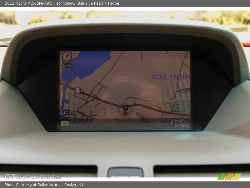 Bali Blue Pearl / Taupe 2012 Acura MDX SH-AWD Technology