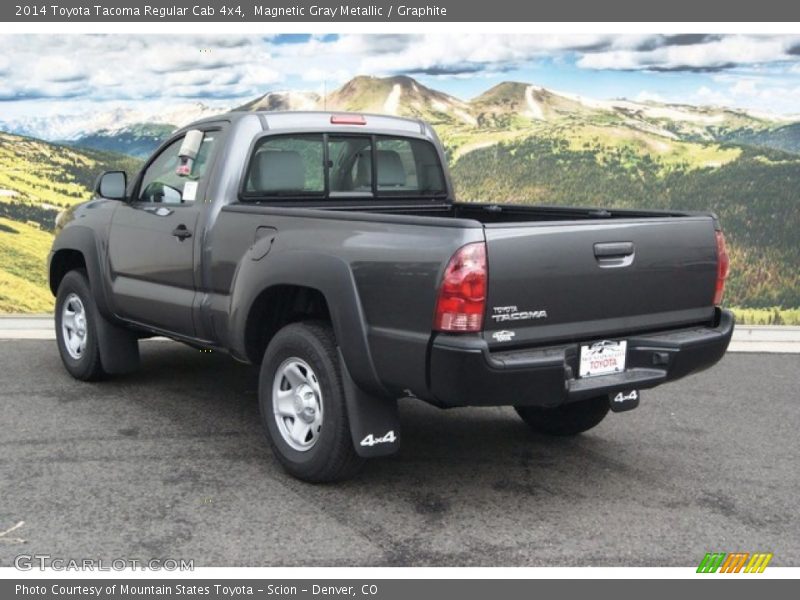 Magnetic Gray Metallic / Graphite 2014 Toyota Tacoma Regular Cab 4x4
