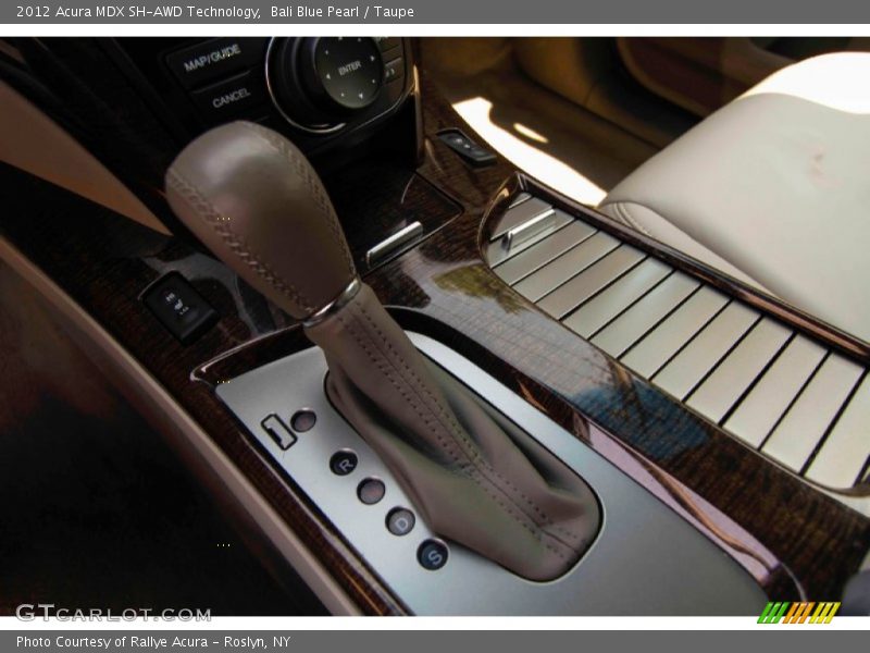Bali Blue Pearl / Taupe 2012 Acura MDX SH-AWD Technology