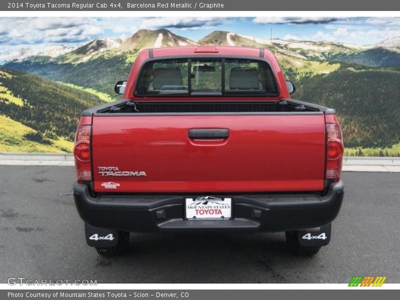 Barcelona Red Metallic / Graphite 2014 Toyota Tacoma Regular Cab 4x4