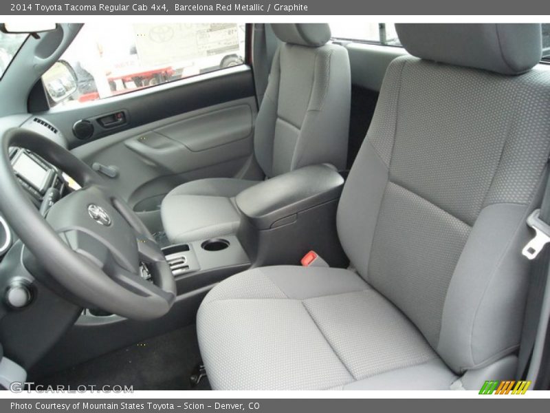Barcelona Red Metallic / Graphite 2014 Toyota Tacoma Regular Cab 4x4