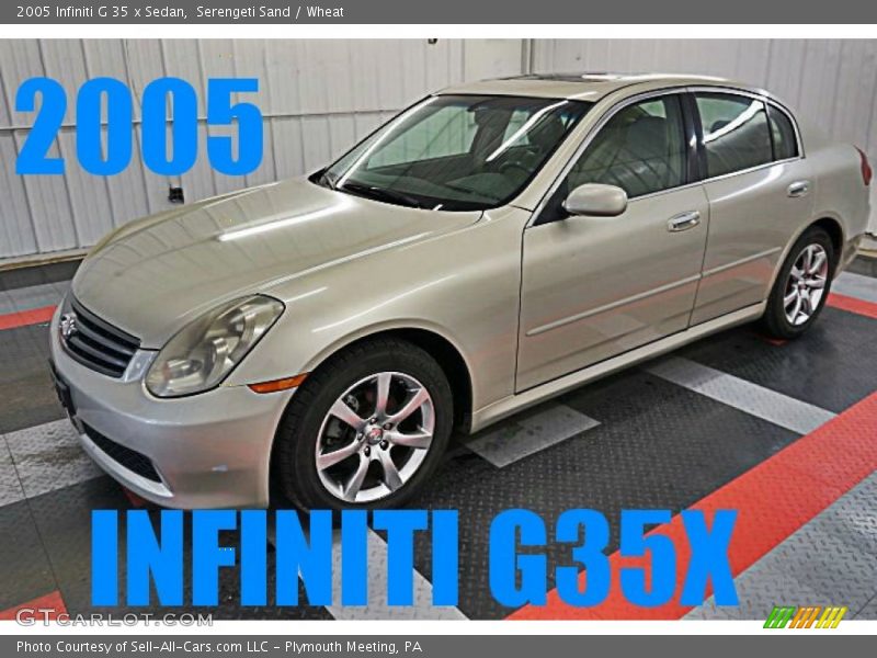 Serengeti Sand / Wheat 2005 Infiniti G 35 x Sedan