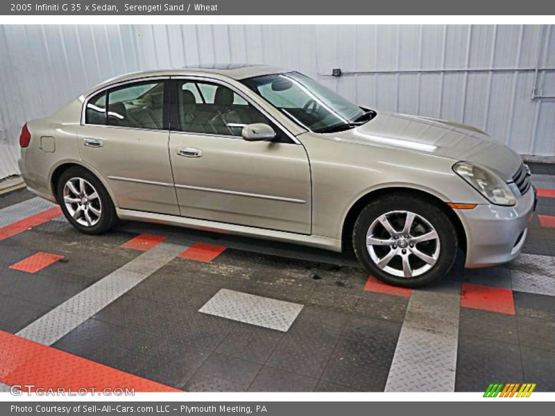 Serengeti Sand / Wheat 2005 Infiniti G 35 x Sedan