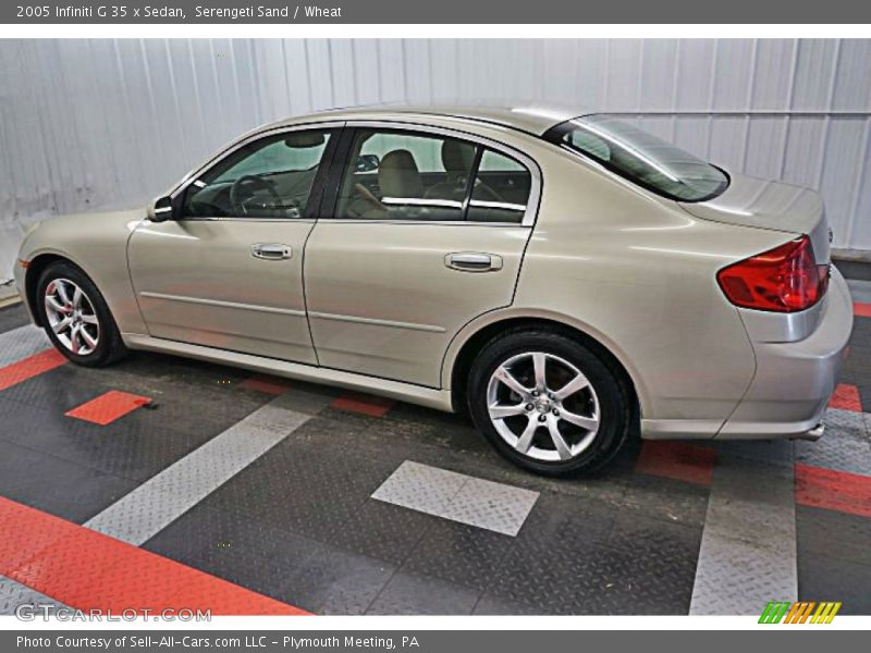 Serengeti Sand / Wheat 2005 Infiniti G 35 x Sedan