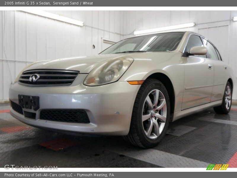 Serengeti Sand / Wheat 2005 Infiniti G 35 x Sedan
