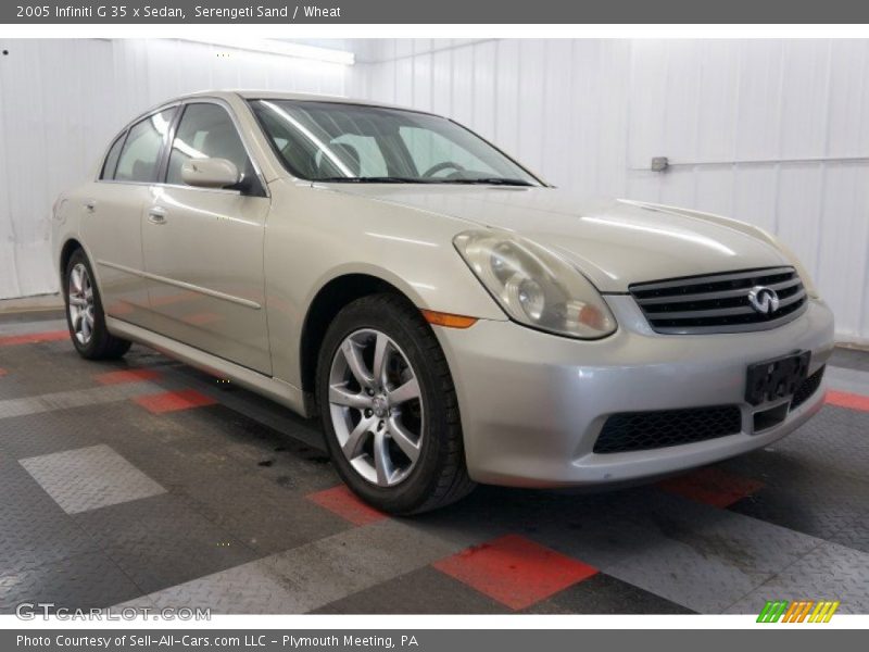 Serengeti Sand / Wheat 2005 Infiniti G 35 x Sedan
