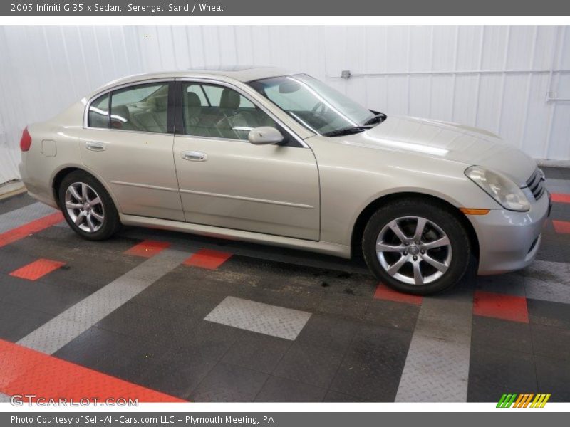 Serengeti Sand / Wheat 2005 Infiniti G 35 x Sedan