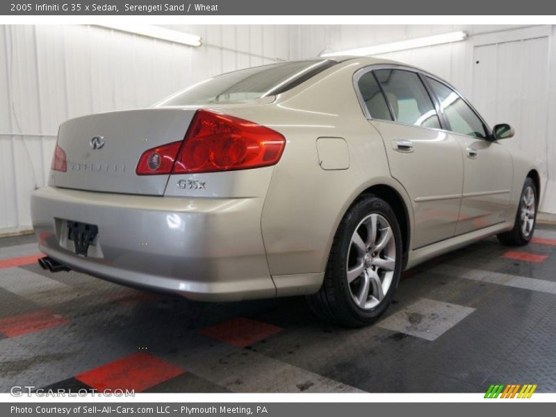 Serengeti Sand / Wheat 2005 Infiniti G 35 x Sedan