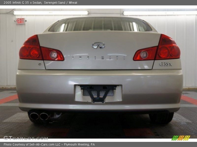 Serengeti Sand / Wheat 2005 Infiniti G 35 x Sedan