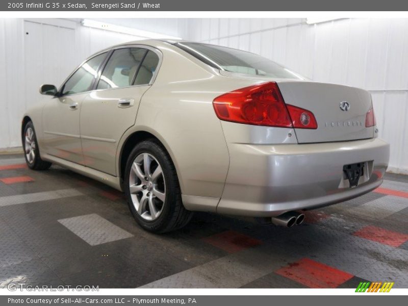 Serengeti Sand / Wheat 2005 Infiniti G 35 x Sedan