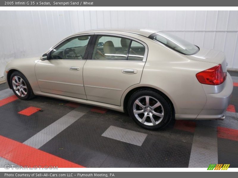 Serengeti Sand / Wheat 2005 Infiniti G 35 x Sedan