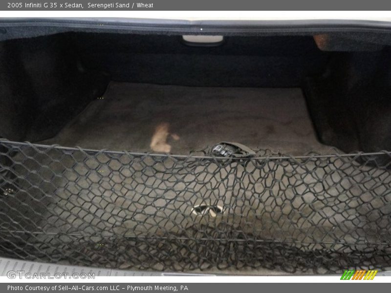 Serengeti Sand / Wheat 2005 Infiniti G 35 x Sedan