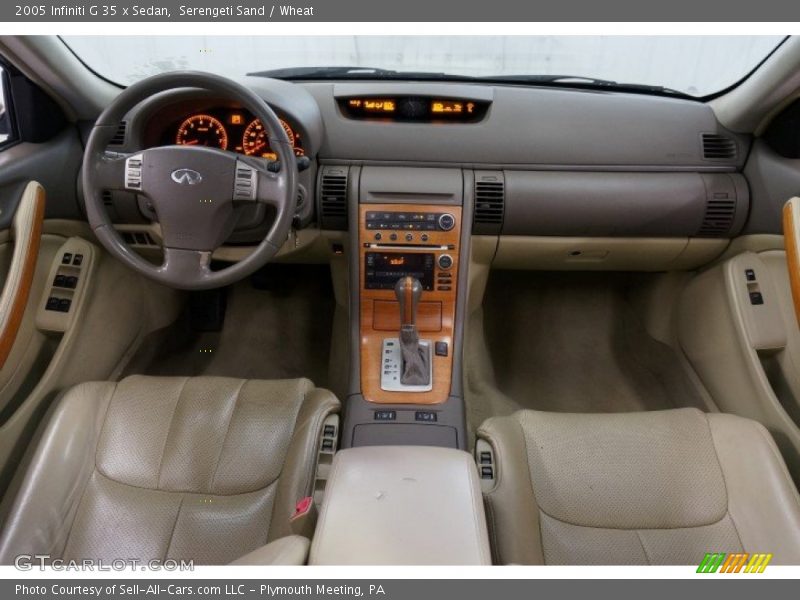 Serengeti Sand / Wheat 2005 Infiniti G 35 x Sedan
