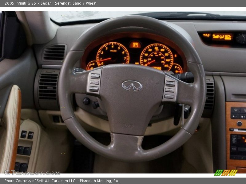 Serengeti Sand / Wheat 2005 Infiniti G 35 x Sedan