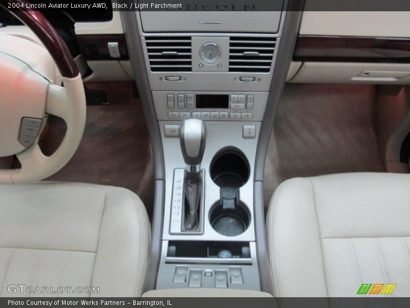 Black / Light Parchment 2004 Lincoln Aviator Luxury AWD
