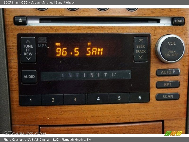 Serengeti Sand / Wheat 2005 Infiniti G 35 x Sedan