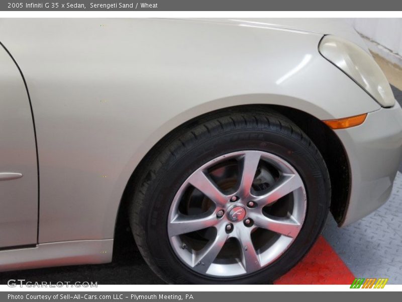 Serengeti Sand / Wheat 2005 Infiniti G 35 x Sedan