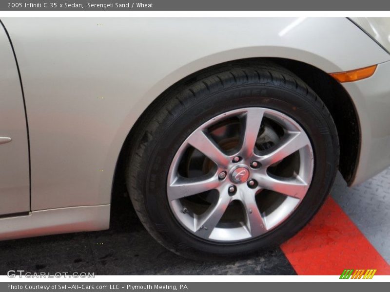Serengeti Sand / Wheat 2005 Infiniti G 35 x Sedan