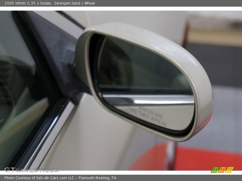 Serengeti Sand / Wheat 2005 Infiniti G 35 x Sedan