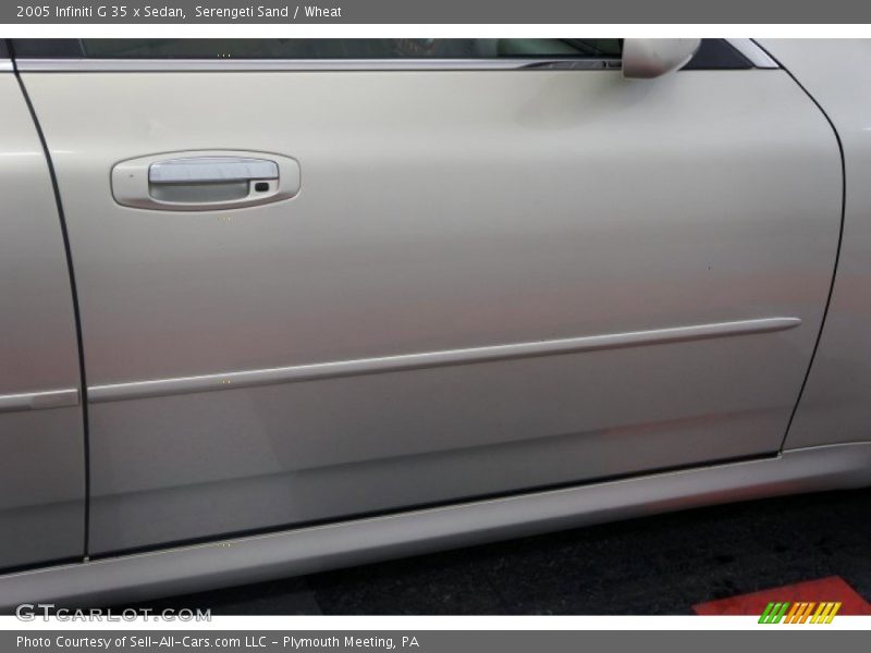 Serengeti Sand / Wheat 2005 Infiniti G 35 x Sedan