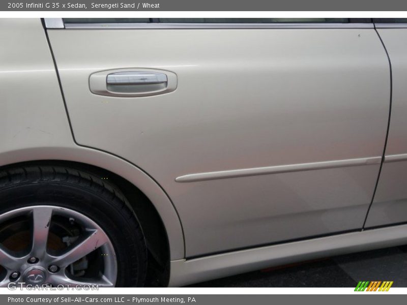 Serengeti Sand / Wheat 2005 Infiniti G 35 x Sedan