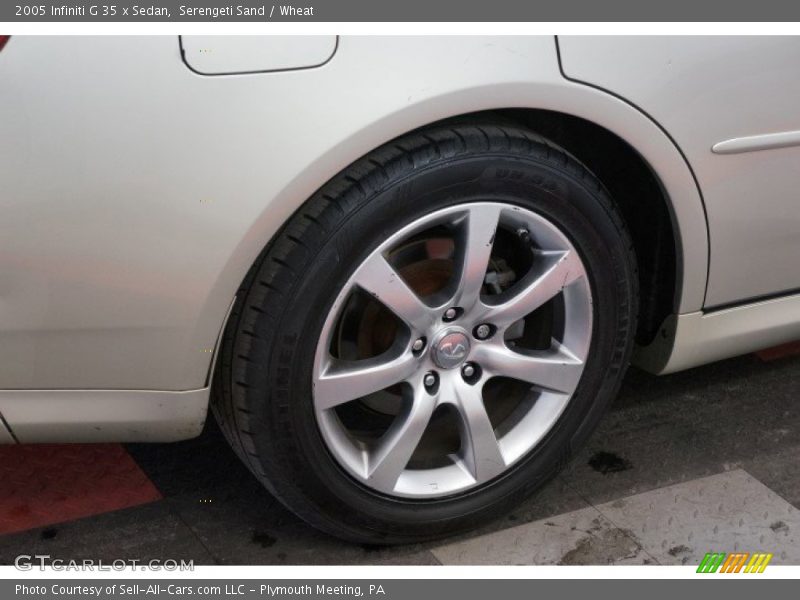 Serengeti Sand / Wheat 2005 Infiniti G 35 x Sedan