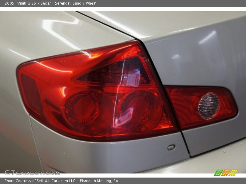 Serengeti Sand / Wheat 2005 Infiniti G 35 x Sedan