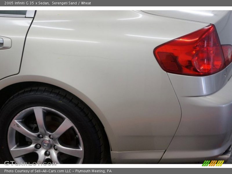 Serengeti Sand / Wheat 2005 Infiniti G 35 x Sedan