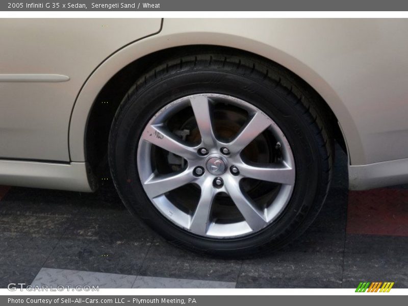 Serengeti Sand / Wheat 2005 Infiniti G 35 x Sedan