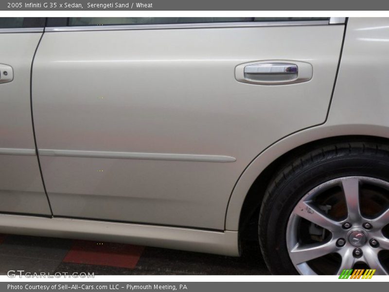 Serengeti Sand / Wheat 2005 Infiniti G 35 x Sedan
