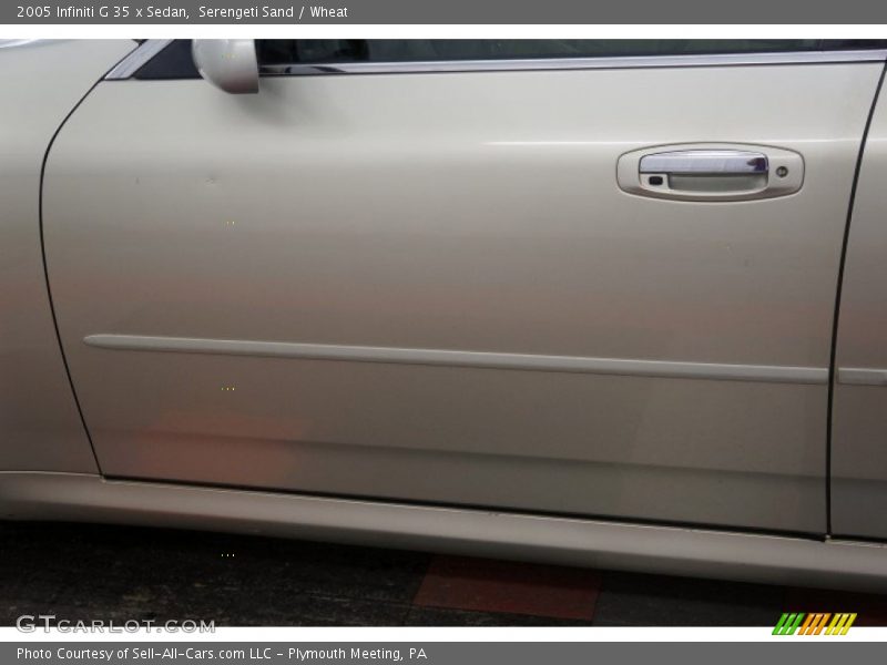 Serengeti Sand / Wheat 2005 Infiniti G 35 x Sedan